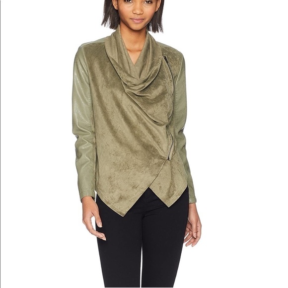 BLANK NYC drape front jacket olive size XS - Picture 9 of 9